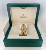 Rolex Day-Date 40 Yellow Gold Champagne Diamond Dial & Fluted Bezel President Bracelet 228238 - - 图片 3