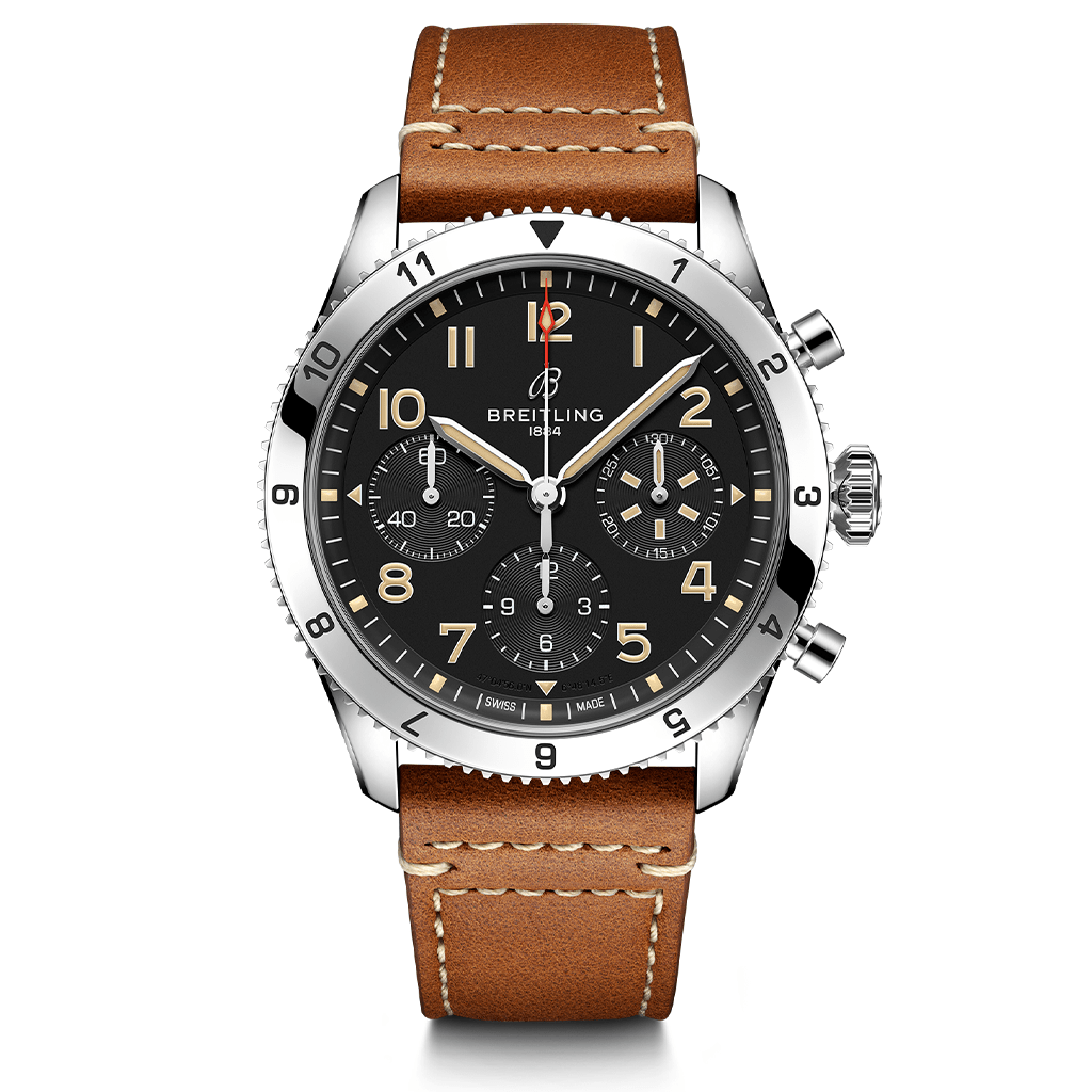 11_1_A233803A1B1X1.png Classic AVI Chronograph 42 P-51 Mustang A233803A1B1X1 - 图片 1
