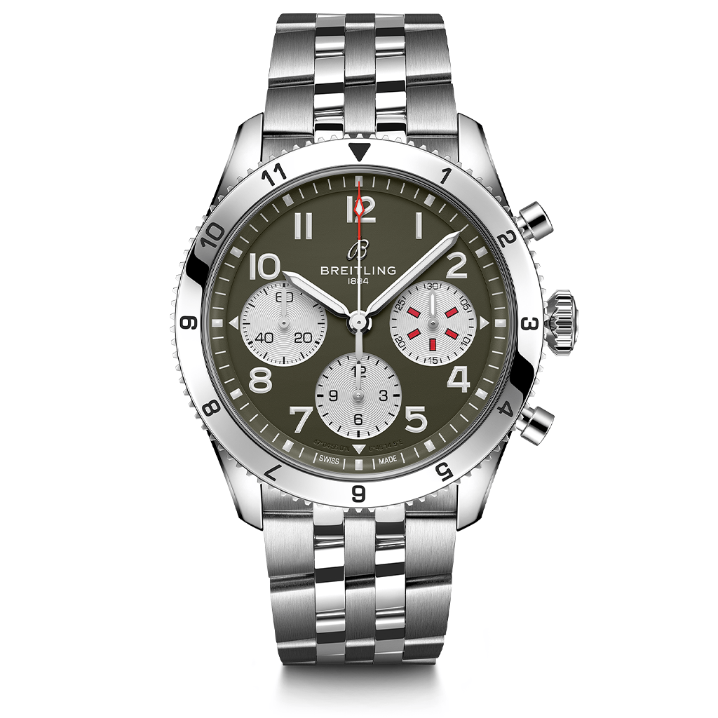 13_1_A233802A1L1A1.png Classic AVI Chronograph 42 Curtiss Warhawk A233802A1L1A1 - 图片 1