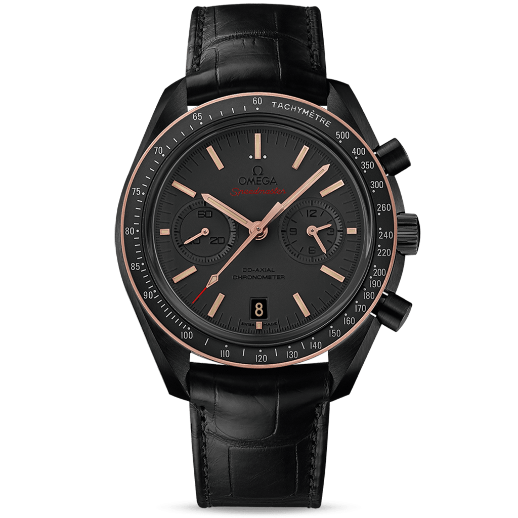 31163445106001.png Speedmaster Dark Side Of The Moon Co‑Axial Chronometer Chronograph 44.25 mm Sedna Black 311.63.44.51.06.001 - 图片 1