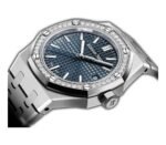 37mm Stainless Steel Diamond Bezel Blue Dial Automatic - 图片 2