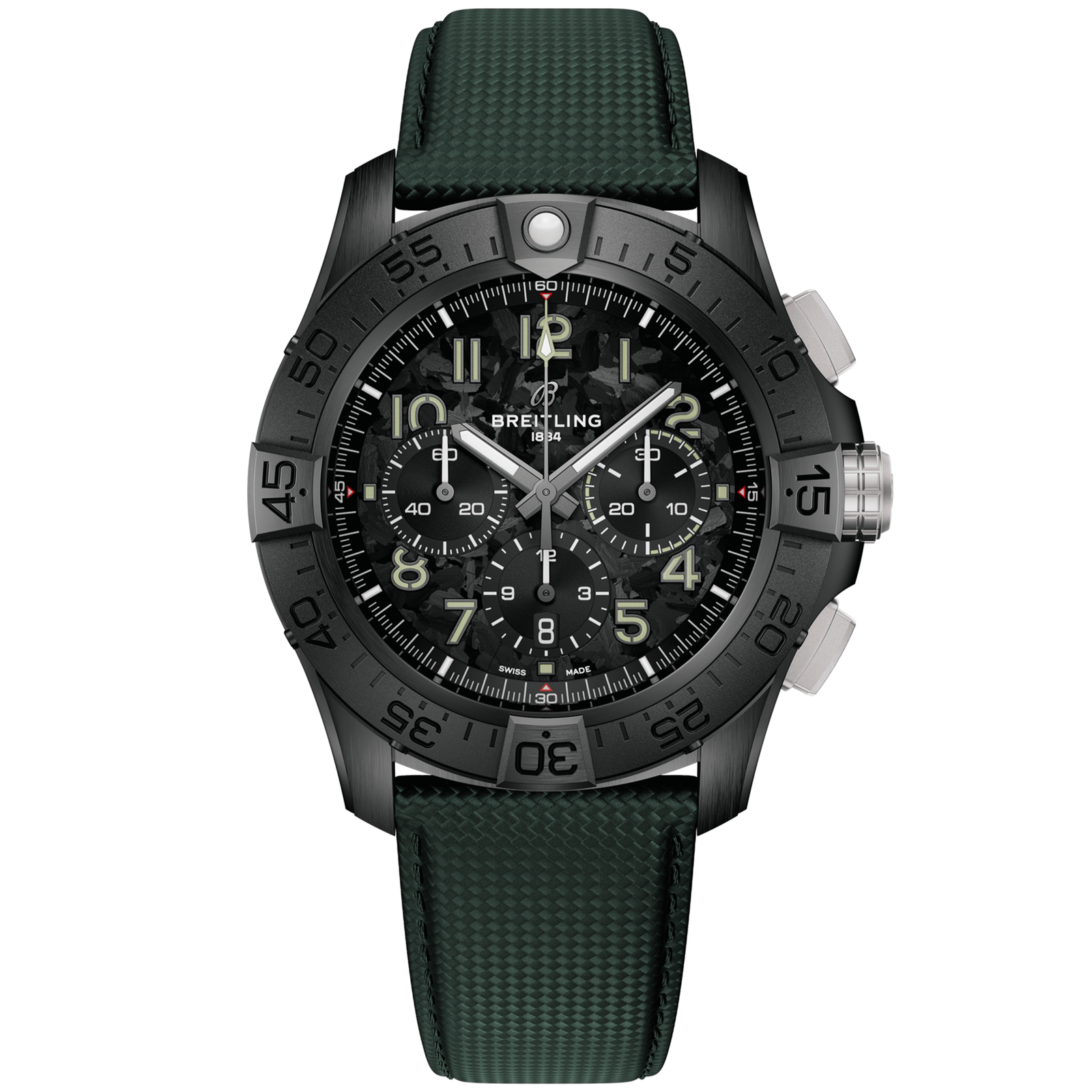 Avenger_SuperAvenger46_SB0148101B1X1_CeramicCarbonLeather_Soldier-scaled-1.png Super Avenger B01 Chronograph 46 Night Mission SB0148101B1X1 - 图片 1