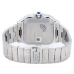 Cartier Santos W2SA0008 43mm White Dial With Two Tone Bracelet - 图片 6