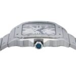 Cartier Santos WHSA0015 39.8mm White Dial With Stainless Steel Bracelet - 图片 4