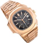 Patek Philippe Nautilus 5980/1R-001 Chronograph Date Rose Gold Watch (2022-2024) - 图片 6