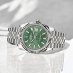 Rolex Datejust 126334 41mm Green Motif Dial With Jubilee - 图片 2