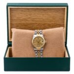 Rolex Datejust 31MM 68273 Stainless Steel and Yellow Gold Original Champagne Diamond Dial Jubilee Bracelet - 图片 4