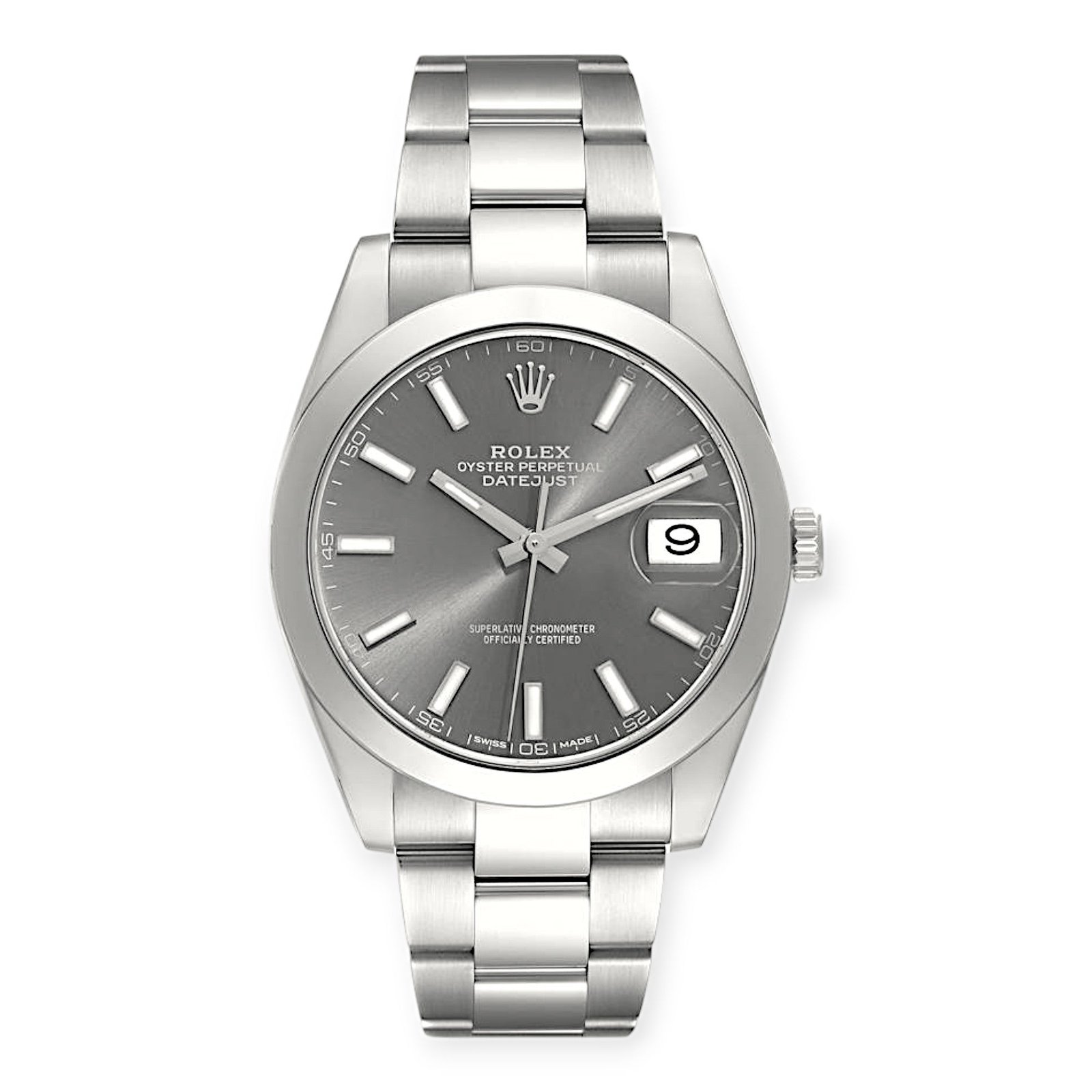 Pre-Owned-Rolex-Datejust-41-Slate-Dial-126300-Smooth-Bezel-Steel-Mens-Watch-JD-Watches-NY.jpg Rolex Datejust 41 Slate Dial 126300 Smooth Bezel Steel Mens Watch - 图片 1