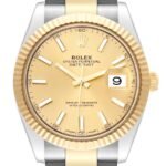 Rolex Datejust 41 Steel Yellow Gold 126333 Champagne Dial Mens Watch - 图片 2