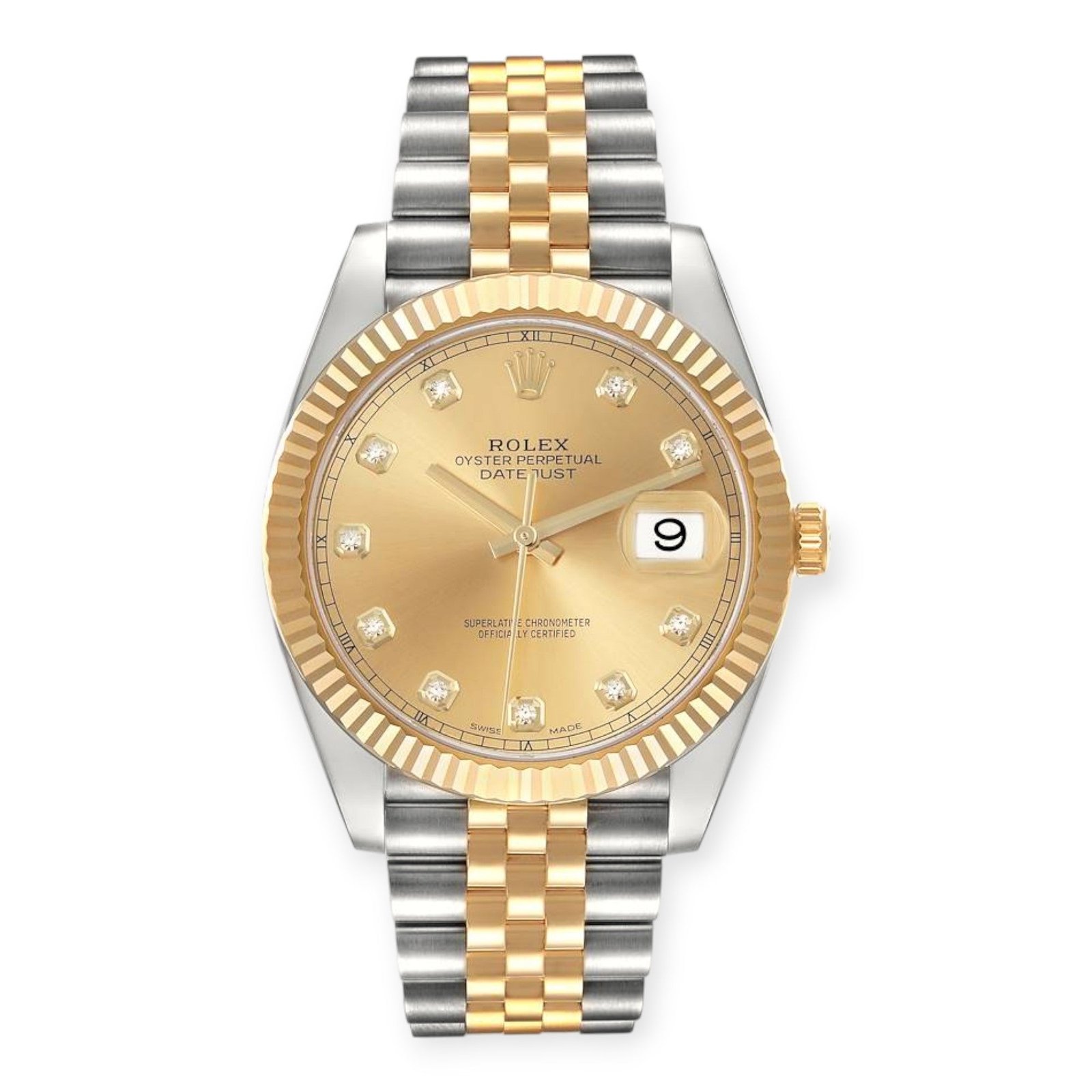 Pre-Owned-Rolex-Datejust-41-Steel-Yellow-Gold-126333-Diamond-Dial-Mens-Watch-JD-Watches-NY.jpg Rolex Datejust 41 Steel Yellow Gold 126333 Diamond Dial Mens Watch - 图片 1