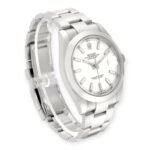 Rolex Datejust 41 White Dial 126300 Smooth Bezel  Steel Mens Watch - 图片 4