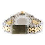 Rolex Datejust Diamond Watch, 36mm, Yellow Gold and Stainless Steel Bracelet White Dial w/ Diamond Bezel - 图片 3