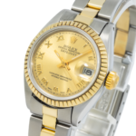 Rolex Lady-Datejust 26mm – Ref. 6917 Champagne Arabic Dial | Two-Tone Oyster Bracelet - 图片 2
