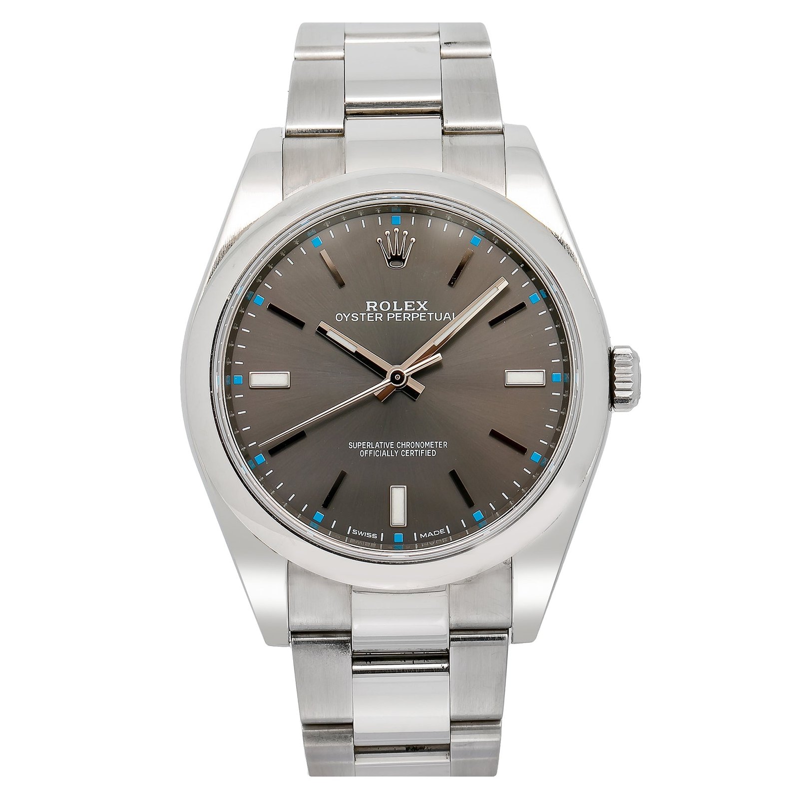 Pre-Owned-Rolex-Oyster-Perpetual-114300-39MM-Rhodium-Dial-With-Stainless-Steel-Oyster-Bracelet-JD-Watches-NY.jpg Rolex Oyster Perpetual 114300 39MM Rhodium Dial With Stainless Steel Oyster Bracelet - 图片 1