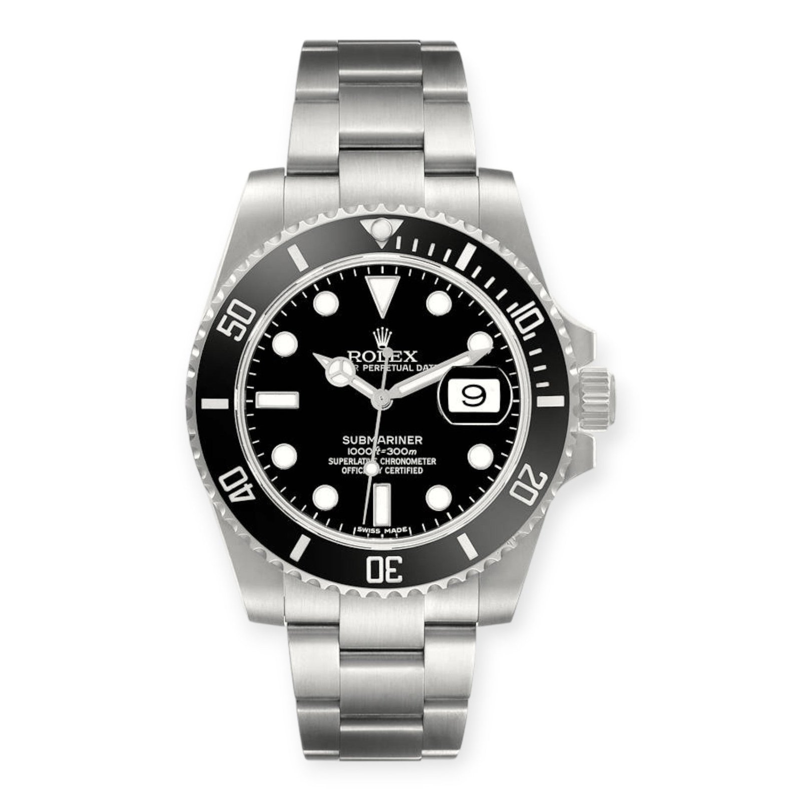 Pre-Owned-Rolex-Submariner-Date-40MM-Stainless-Steel-Black-Ceramic-Bezel-Black-Dial-116610LN-JD-Watches-NY.jpg Rolex Submariner Date 40MM Stainless Steel Black Ceramic Bezel Black Dial 116610LN - 图片 1