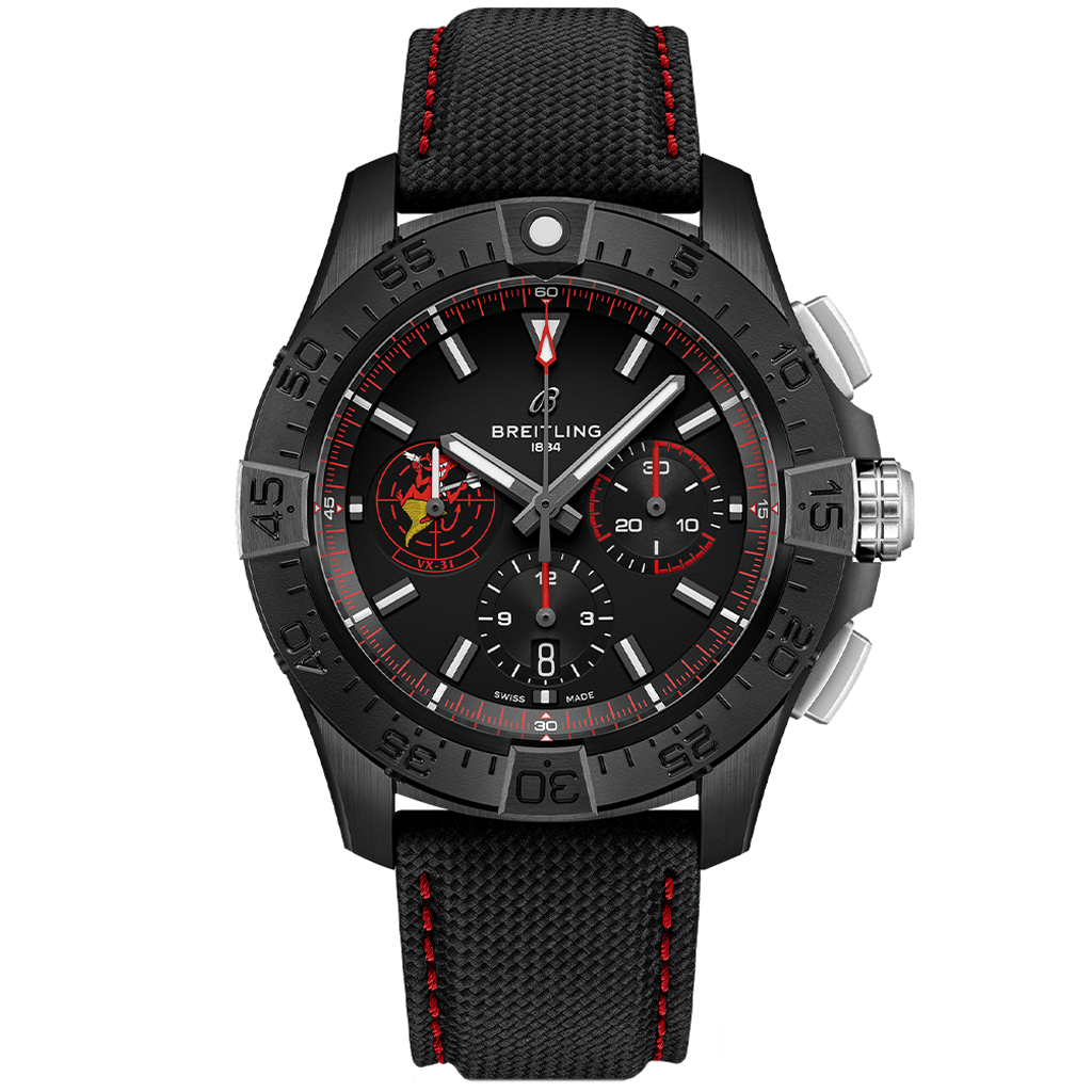 SB01473A1B1X1.png Avenger B01 Chronograph 44 Night Mission USN Dust Devils SB01473A1B1X1 - 图片 1
