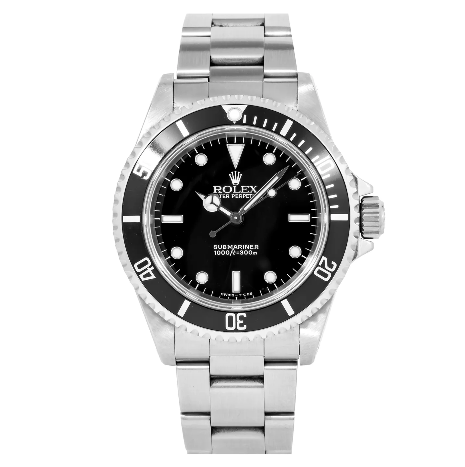 Screenshot2025-09-15at4.18.02PM.png Rolex Submariner 14060 – Black Dial, Aluminum Bezel, Stainless Steel Oyster Bracelet - 图片 1