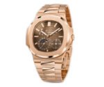 40mm Rose Gold Sunburst Brown Dial Self Winding - 图片 3