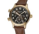 38mm Pilot Travel Time 18k RG Chocolate Brown Dial