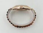 Rolex Day-Date 40 Rose Gold Chocolate Roman Dial & Fluted Bezel President Bracelet 228235 - - 图片 7